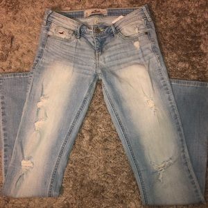 Distressed Hollister jeans